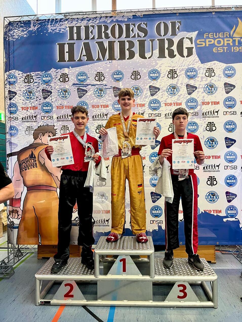 Podiium Heroes of HH 2025